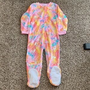 Children plaice Colorful Tie-Dye Kids One Piece 4T